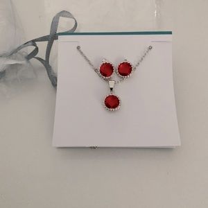 Effy Silver Necklace and Earrings Gift
